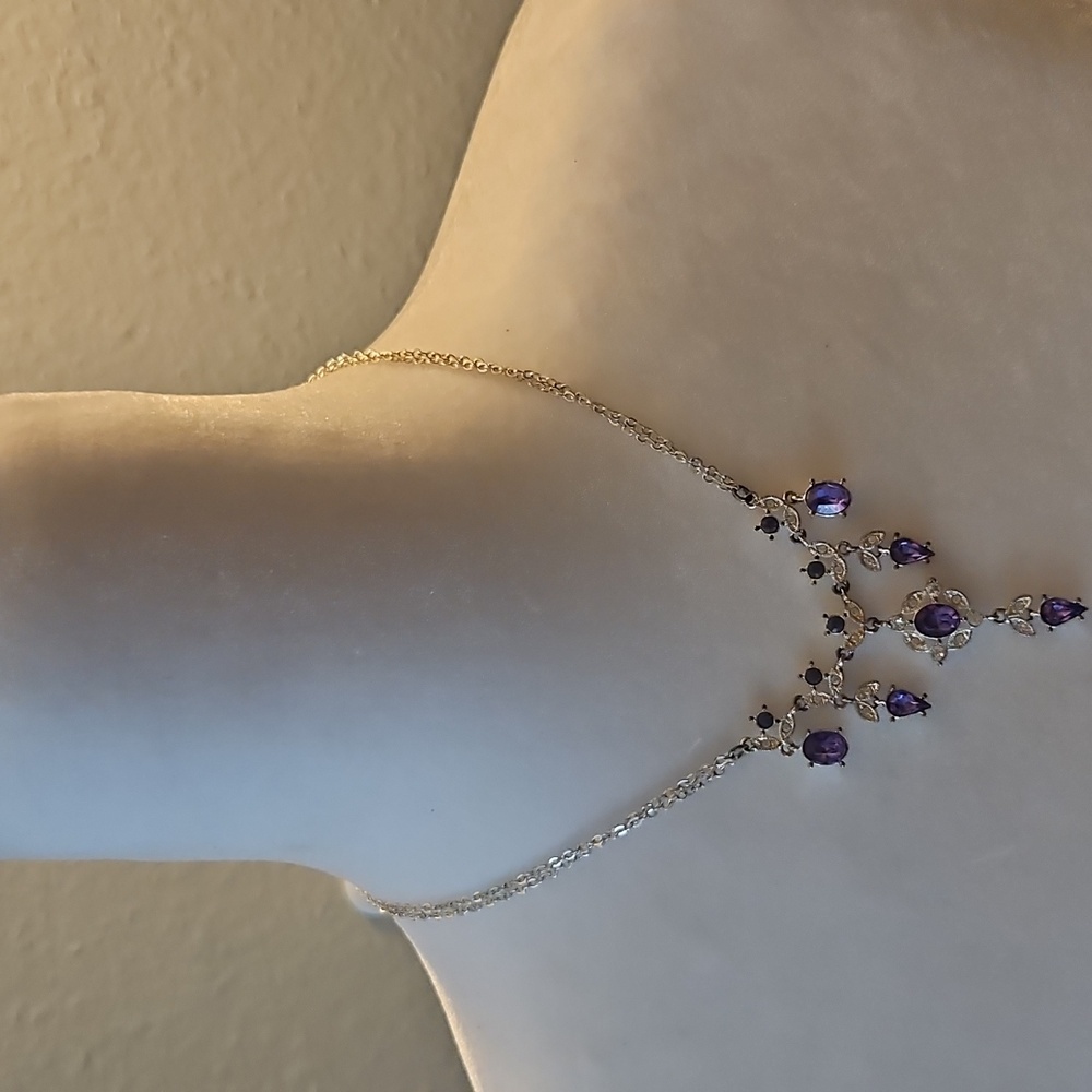 Dainty Purple Necklace